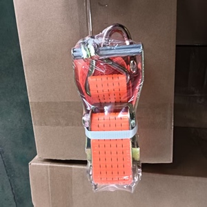 Sangle à cliquet ergonomique à longue poignée de 2 po (50 mm) 5000 daN avec crochets pivotants GS-<span class=keywords><strong>TUV</strong></span> certifiée EN 12195-2 pour un pré-tensionnement élevé - Product Image 4