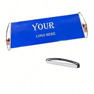 Bannière déroulante personnalisée en PET de qualité supérieure, 24*70cm, 17*50cm, simple ou double face, réglable, pliable, séchage rapide - Product Image 5