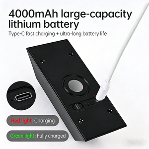 Lâmpada de Parede LED Sem Fio Recarregável de 4000mah com Sensor de Movimento, Luz Automática Dia e Noite com Controle Remoto para Escadas e Corredores - Product Image 2