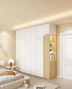 Fabricante de Muebles Personalizados, Muebles de Dormitorio, Armario Modular de Madera, Diseño Moderno, Armario de Dormitorio, Estilo Minimalista - Product Image 2