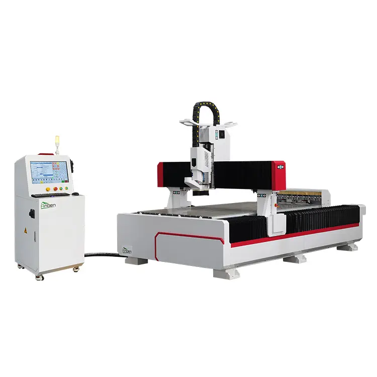 4 * 8ft Cnc Router Houtbewerking Machine 1325 Atc Cnc Hout Router Voor Mdf Snijden Houten Meubelen Deur Maken