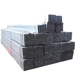 High Quality Aluminum Magnesium Zinc Plating Zn-al-mg Coated Steel Square Rectangular Tubes For Building