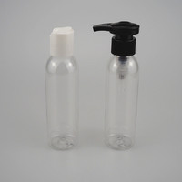 Bouteille de lotion en plastique vide de 4oz avec pompe