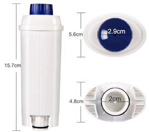 Cartucho de Filtro de Agua para <span class=keywords><strong>Cafetera</strong></span> <span class=keywords><strong>DeLonghi</strong></span> DLSC002, Repuesto de Carbón Activado Suavizante para Modelos ECAM/ESAM/ETAM/BCO/EC - Product Image 2