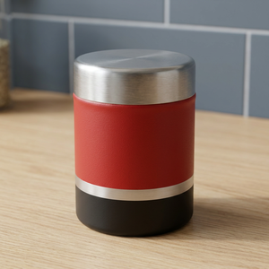 Stainless Steel Storage Box With Printing Metal Kitchen <b>Canister</b> for Bread Box Tea <b>Sugar</b> Red Streak <b>Canister</b> Green - Product Image 2