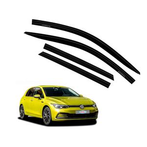 Déflecteurs de fenêtre de soleil de pluie de visière de porte de voiture acrylique pour Volkswagen <span class=keywords><strong>Golf</strong></span> MK7 - Product Image 6