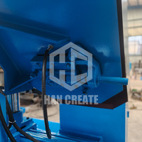 Scie à ruban entièrement automatique HanCreate GHS4250 certifiée CE ISO TUV pour la découpe de tuyaux en acier et d'aluminium, avec tensionnement manuel des engrenages