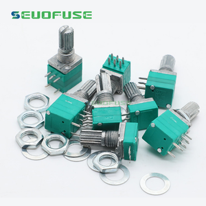 RV097NS serie amplificatore Audio sigillato potenziometro 10K-250K 3 Pin potenziometro rotativo reostato - Product Image 6