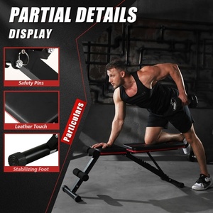Attrezzo per Allenamento e Tonificazione, Regolabile per Potenziamento Muscolare, Esercizi di Body Building e Fitness - Product Image 5