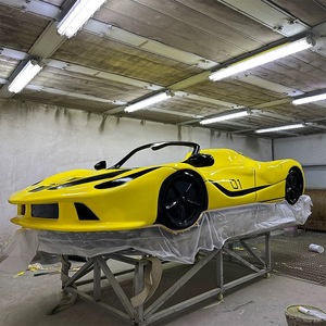 Modelli <span class=keywords><strong>di</strong></span> Auto da Corsa Classiche Personalizzati Fatti a Mano Grandi Modelli Decorativi Antichi in Fibra <span class=keywords><strong>di</strong></span> Vetro e Resina - Product Image 5