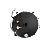 Égouttoir de changeur d'huile usée d'extracteur d'huile pneumatique de capacité de 10L avec l'outil de réparation automatique de couleur noire de réservoir d'ascenseur