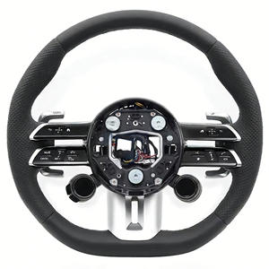Volante Deportivo Mejorado para <span class=keywords><strong>Mercedes</strong></span> Benz <span class=keywords><strong>AMG</strong></span> W204 E350 W221 X164 X253 E207 Gle <span class=keywords><strong>63</strong></span> - Product Image 2