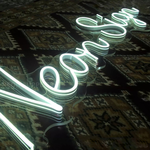 Ban Đầu Bán Buôn Tùy Chỉnh Dấu Hiệu Neon Neon Ánh Sáng Thanh Khói Cửa Hàng Tùy Chỉnh LED Dấu Hiệu Kinh Doanh Logo Dấu Hiệu Đám Cưới Nhà Bên Sự Kiện Trò Chơi - Product Image 2
