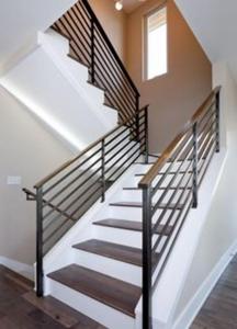 Rampe d'<span class=keywords><strong>escalier</strong></span> sur mesure finition satinée prix d'usine Main courante pour la maison ou le bureau <span class=keywords><strong>Escalier</strong></span> pour sol intérieur et extérieur - Product Image 2