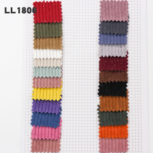 Vente chaude 100% Polyester 8 Pit Corduroy Material 230g Tissu en velours côtelé teint pour jupe de demoiselle d'hiver - Product Image 2