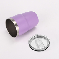 Mug à café isotherme empilable en acier inoxydable de 4 oz, 6 oz, 8 oz, avec couvercle magnétique, pour expresso et lait