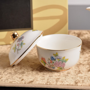 European Classic Floral Patterns Eco-Friendly Ceramic Bone China <b>Tea</b> <b>Sets</b> Customizable Logo Noble Elegant for Home Decor Gifts - Product Image 6