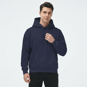 Ropa de moda, sudadera 100% algodón de alta calidad para hombre, ropa urbana básica, sudadera de algodón mezclado para hombre - Product Image 1