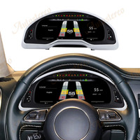 Panel de Instrumentos Digital para Automóvil, Reproductor Multimedia para Automóvil con Pantalla de Velocímetro, Odómetro y Sistema Carplay para Audi Q7 2005-2015