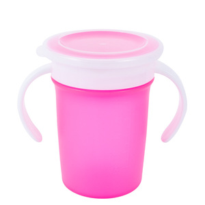Gobelet anti-fuite 360° magique pour bébé et tout-petit, résistant aux fuites, tasse d'apprentissage pour l'eau pour les enfants - Product Image 1
