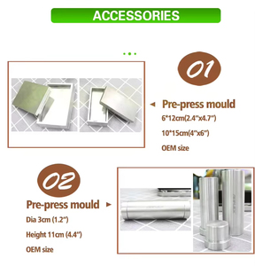 <span class=keywords><strong>Prensa</strong></span> de platina calentada doble-Gato hidráulico de 10 toneladas con manómetro - Product Image 4