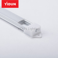 YIDUN Profilé en aluminium de haute qualité pour bande LED, support de lampe, base de tente, SMD5050/2835/3528/5630 AC 165-265V