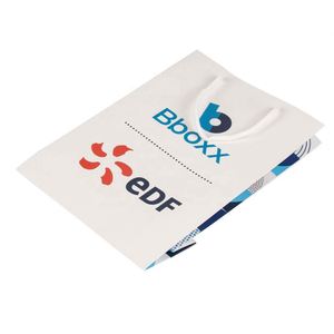 Custom Fashion Eco-friendly Handbag Promotional <b>Gift</b> Paper Shopping Bag - Product Image 5