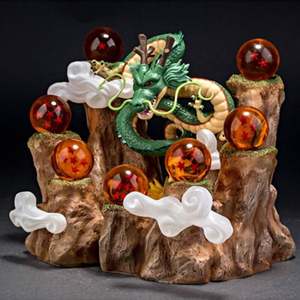 DBZ Shenron Action Figure Shenron Lampe LED Lumière Rocaille Fond Base PVC Modèle Jouet - Product Image 3