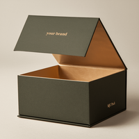 Benutzer definiertes Logo Recycelbare Magnet Kleidung Schuhe Starre Papier box Großhandel Premium Magnet verpackung Geschenk box