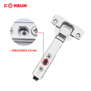 Phụ kiện tủ bếp Consun, bản gắn âm, bản tuyến tính giấu kín, bản tủ âm, bản lò xo giảm chấn 3D đóng êm - Product Image 5