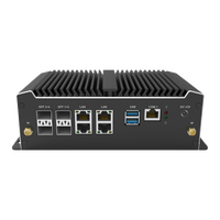 NUEVO Router de Seguridad de Red Intel Atom Denverton C3958 de 16 Núcleos a 2.0 GHz, MikroTik Pfsense Firewall, 4 Puertos LAN 2.5GbE, 4 SFP+ 10GbE
