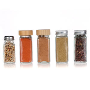ขวดแก้วใส่เกลือพริกไทยพลาสติกขนาด4ออนซ์6ออนซ์พร้อมฝาปิดสำหรับวางเครื่องเทศ - Product Image 3