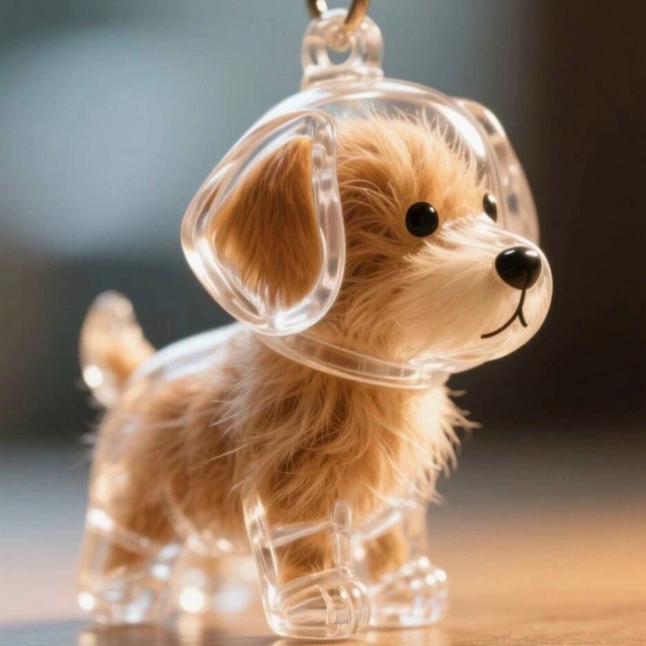 Golden retriever [1 pack] comes with keychain