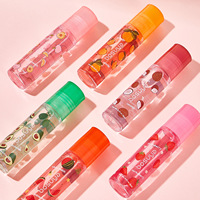 Ensemble d'huiles pour lèvres volumisantes en gros, huile pour lèvres volumisante transparente, brillante, teintée, huile pour lèvres volumisante hydratante