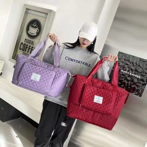 <span class=keywords><strong>Sac</strong></span> <span class=keywords><strong>de</strong></span> fitness pour <span class=keywords><strong>femme</strong></span> diamant treillis séparation humide et sèche <span class=keywords><strong>sac</strong></span> à main <span class=keywords><strong>de</strong></span> <span class=keywords><strong>sport</strong></span> Yoga grande capacité Pack <span class=keywords><strong>de</strong></span> voyage Extension pliable - Product Image 5