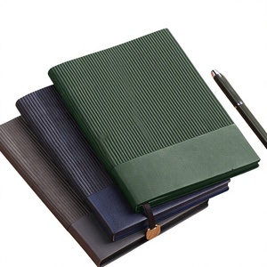 Agenda spirale A5 avec couverture en cuir souple et pages imprimées pour l'école et le travail, option cadeau - Product Image 1