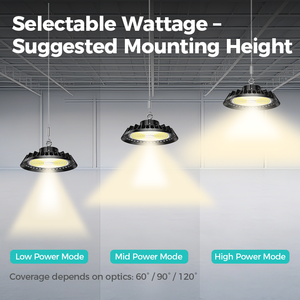 Éclairage d'entrepôt à baie haute, lumière <span class=keywords><strong>LED</strong></span> UFO 150W 200W 240W IP65 ETL DLC - Product Image 4