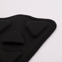 Coussinets de soutien lombaire en fibre de polyester, accessoires de massage thermique, coussinets triangulaires EAV détachables pour soutien lombaire – Stock usine