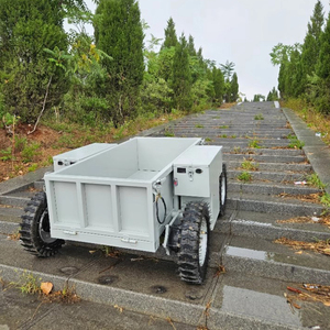 Véhicule de transport tout terrain télécommandé 4WD Transporteur <span class=keywords><strong>Chariot</strong></span> de transport électrique pour escalade agricole de montagne - Product Image 6