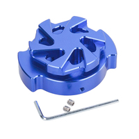 Pièces de modification de moto, cache décoratif supérieur de radiateur en aluminium CNC style Cyclone compatible avec Yamaha NMAX