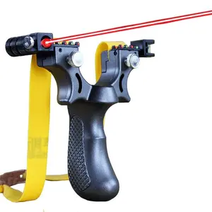 Vendita all'ingrosso potente slingshot catapulta-Fionda da caccia professionale potente in gomma con fionda potente di alta qualità