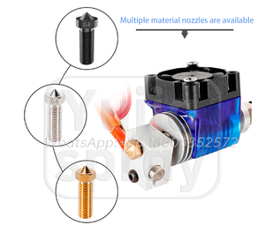 E3D thép không gỉ vòi phun cho máy in 3D Khẩu độ lớn M6 chủ đề Brass miệng núi lửa vòi phun phụ kiện cho thiết bị làm sạch - Product Image 4