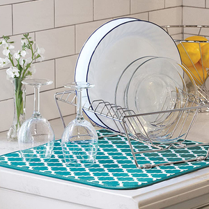 Venta caliente <span class=keywords><strong>de</strong></span> moda <span class=keywords><strong>de</strong></span> impresión <span class=keywords><strong>de</strong></span> secado rápido <span class=keywords><strong>de</strong></span> microfibra absorbente <span class=keywords><strong>de</strong></span> agua cocina plato <span class=keywords><strong>de</strong></span> secado <span class=keywords><strong>de</strong></span> alfombra - Product Image 6