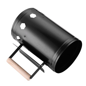 <span class=keywords><strong>Cube</strong></span> de feu de seau de démarreur de cheminée de charbon de bois de résistance avec poignée en bois confortable - Product Image 1