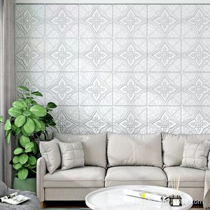Papier Peint Mural 3D Autocollant Imperméable Géométrique Antistatique <span class=keywords><strong>de</strong></span> 70*70CM pour Murs <span class=keywords><strong>de</strong></span> Salon, Chambre, Cuisine, <span class=keywords><strong>Salle</strong></span> <span class=keywords><strong>de</strong></span> <span class=keywords><strong>Bain</strong></span> - Product Image 4