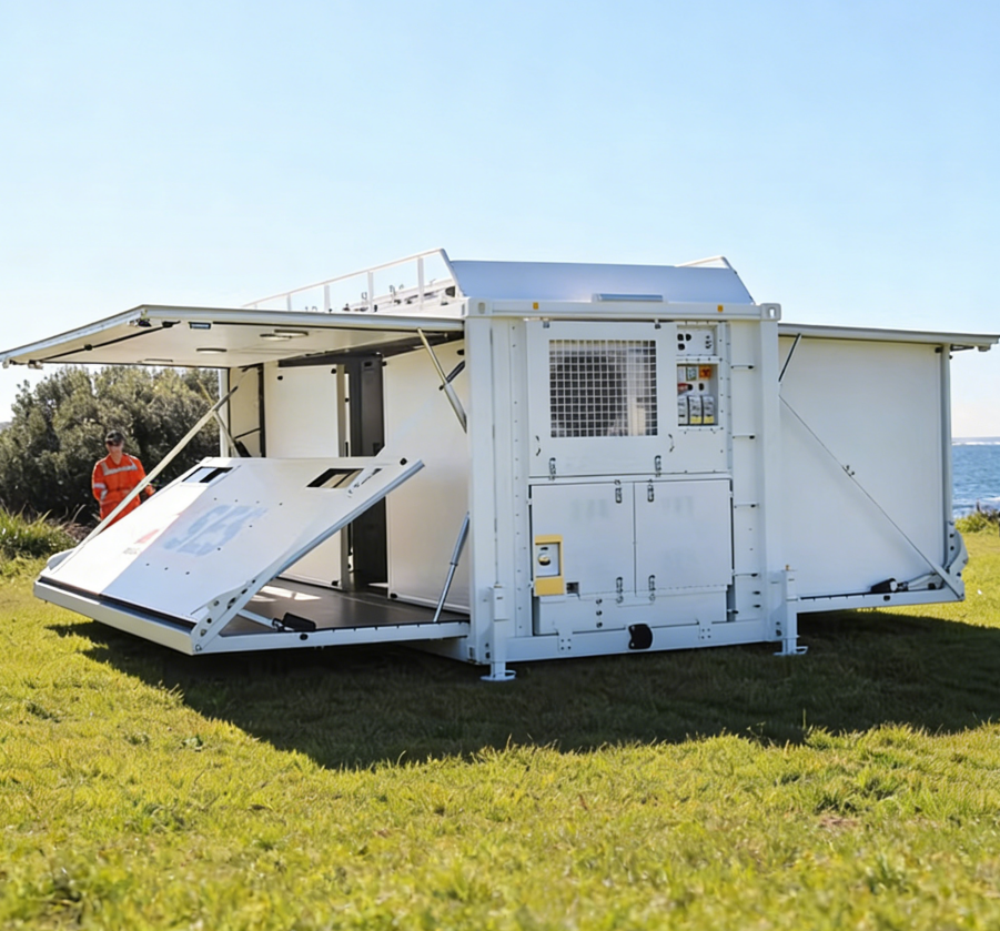 Collapsible Unfolding Integrated Cabin Emergency Rescue Command Mobile ...