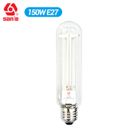 Lampe au sodium haute pression Sanle 16000lm 150W E27 T38 2000K 100V pour éclairage routier, 18000 heures, garantie 1 an