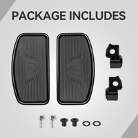 Repose-pieds avant pour conducteur Indian Scout Sixty Bobber 2015-2025, repose-pieds pour passager, accessoires en aluminium noir