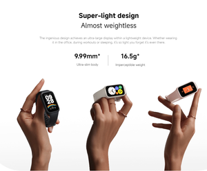 <span class=keywords><strong>Xiaomi</strong></span> Smart <span class=keywords><strong>Band</strong></span> 9 Active 1,47 ''TFT Display Monitoreo DE SALUD Smartwatch Batería de larga duración Fitness Monitoreo Pulsera Reogio - Product Image 3