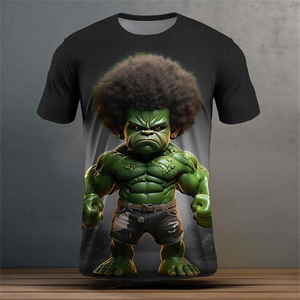 Marvel Infinity <span class=keywords><strong>War</strong></span> Incredible Hulk Jump Smash Cami Cetta Camiseta negra para hombre - Product Image 4